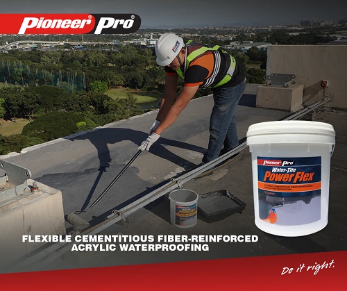 home exterior waterproofing with pioneer powerflex