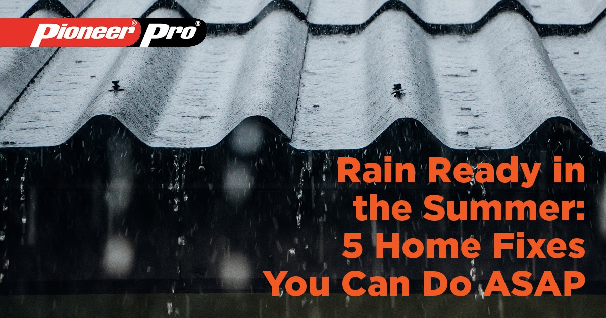 home fixes repairs for rain during summer